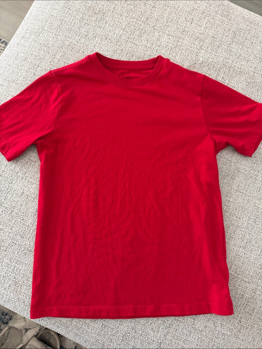 wonder nation Red Crew Neck Short Sleeve Tee